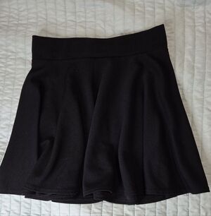Elegant Black Mini Skirt